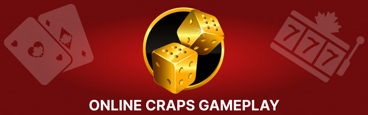 Online craps gameplay