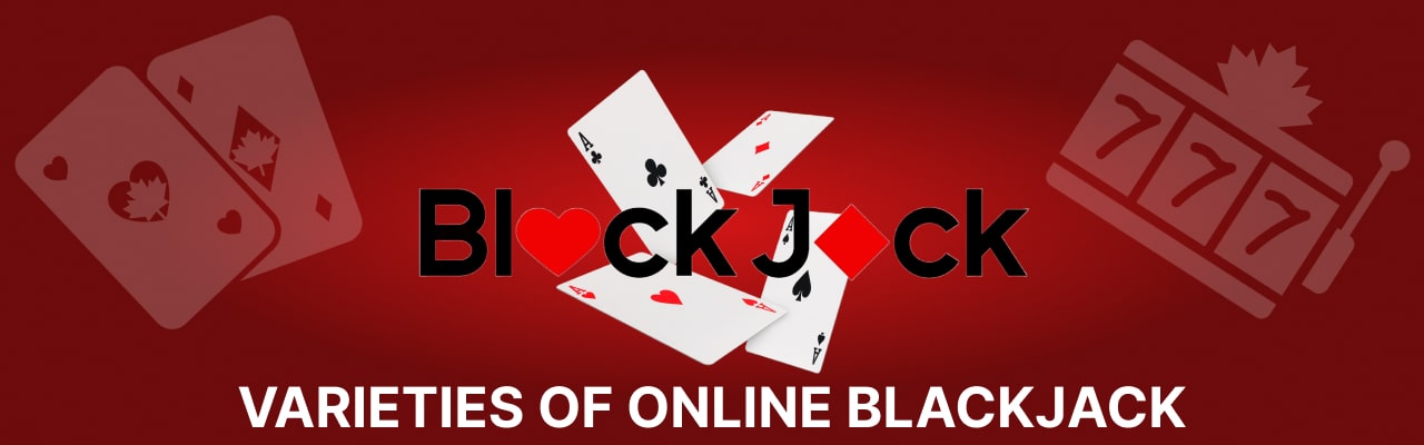 Varieties of online blackjack