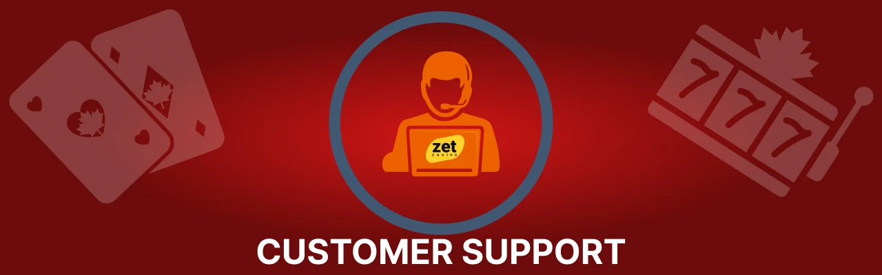 Zetcasino customer support