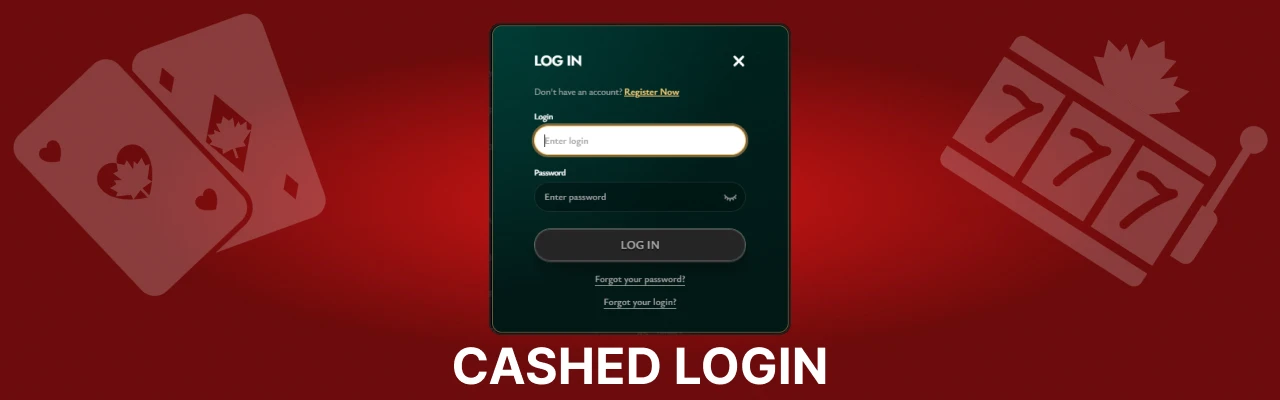Cashed casino login
